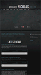 Mobile Screenshot of michaelnicolascellist.com